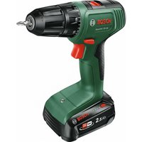 Powertools Akku-Bohrschrauber EasyDrill 18V-38 (grn/schwarz, Li-Ionen Akku 2,5Ah, Koffer, POWER FOR ALL ALLIANCE)