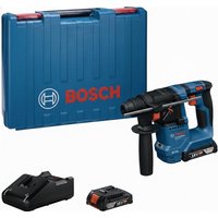 Powertools Akku-Bohrhammer GBH 18V-18 Professional, 18Volt (blau/schwarz, 2x Li-Ionen Akku 2,0Ah, Koffer)