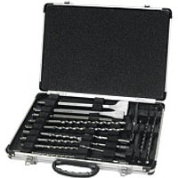 Bohrer-Meielset D-42444 SDS+, 17-teilig, Meiel- & Bohrer-Satz