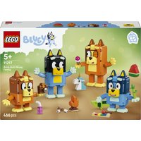 LEGO Blueys Familie aus Steinen