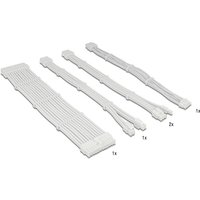 PSU Verlängerungskabel Set 30 cm 5-teilig Sleeved mit Kabelkämmen (1 x 24 Pin ATX, 1 x 12 + 4 Pin 12VHPWR PCIe 5.0, 1 x 4 + 4 Pin EPS, 2 x 6 +