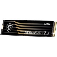MSI Spatium M480 PRO PCIE 4.0 NVME M.2 2TB internal solid state drive