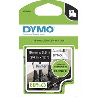 DYMO D1 Durable - Black on White - 12mm label-making tape