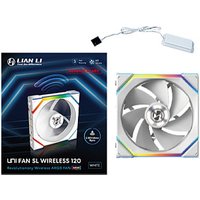 120mm Lian Li UNI FAN SL Wireless 120 ARGB Reverse Blade White