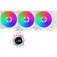 K Lian Li HYDROSHIFT II LCD-C 360CL weiß | AiO-Wasserkühlung