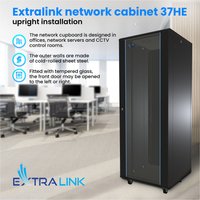 Extralink 37U 600X1000 STANDING RACKMOUNT CABINET BLACK
