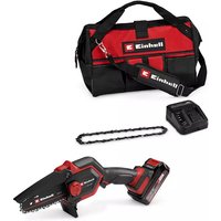 Power X-Change Akku-Astkettensge GE-PS 18/15 Li Bag Kit, 18Volt (schwarz/rot, Li-Ionen Akku 2,5Ah)