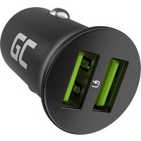 Green Cell GC CADM-GC-36AA - USB-Ladegeraet 36 W 2x USB-A schwarz