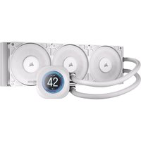 K Corsair Nautilus 360 LCD Liquid CPU Cooler White