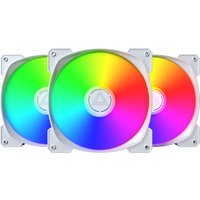 Montech HP140 ARGB PWM 140x140x25 (weiß, 3er Pack, 140 mm)