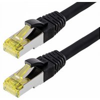 helos Patchkabel Cat.6a GHMT AWG 26/7 schwarz 1,5m