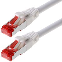helos Patchkabel Cat.6 GHMT AWG 27/7 weiss 15,0 m