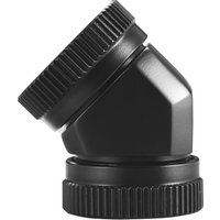 Phanteks Glacier Adapter 45 Degree 12mm OD to 12mm OD Hardtube, Black