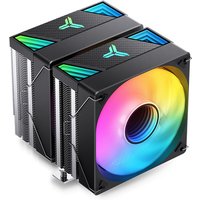 K Jonsbo CR-3000 CPU-Kühler Dual Tower, ARGB - 2x 120 mm, schwarz