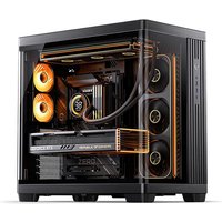 Jonsbo TK-4 Gehäuse, Midi-Tower, ATX, Tempered Glass - schwarz
