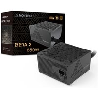Montech BETA 2 80 PLUS Bronze Netzteil, ATX 3.1 - 650 Watt, schwarz