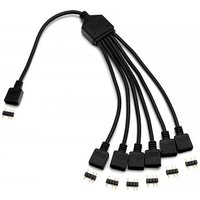 Water Blocks EK-D-RGB 6-Fach D-RGB Splitterkabel