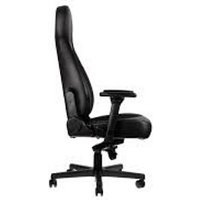 noblechairs ICON Echtleder Gaming Stuhl - schwarz/schwarz