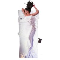 Cocoon Leicht-Reiseschlafsack, Rechteck, 220 x 90 cm, 100 % Baumwolle, natural