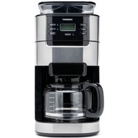 Tornado Filterkaffeemaschine TCM1025A-GS Edelstahl und Schwarz