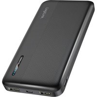 Logilink Mobile Power Bank, LiPo, 10.000 mAh, USB-C in/out, black