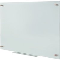 Dry Erase Whiteboard, wall-mounted, glass, 90x120cm