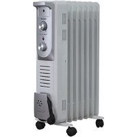 FAKIR OR-07 Ölradiator grau 1500W 7 Rippen 3 Stufen