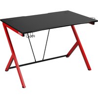 Nitro Concepts D12 Gaming Desk - schwarz/rot