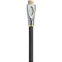 Python HDMI® 2.0 Kabel AKTIV 4K2K Nylongeflecht schwarz 25m