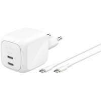 Belkin Ladegert Dual USB-C 67W PD PPS+2m Kabel