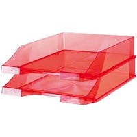 HAN Briefablage DIN C4 rot-transparent
