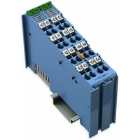 WAGO 750-489 4-Kanal-Analogeingang für RTD-Sensoren und Thermoelemente blau