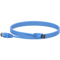 Striebel & John ZLPBL150 Patchleitung RJ45 mit Stecker, blau, Länge: 1500mm