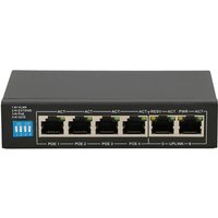 EUROS Switch 6-Ports 10 100 PoE+
