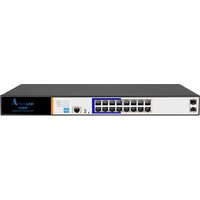 ARES PoE Switch, 16x Gigabit PoE/PoE+, 2x SFP, 1x Konsolenport, 150W, Verwaltbar