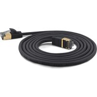 Extra dnnesCat.7 Rohkabel SSTP Patchkabel - 25 m -Cat.7 Rohkabel - S/FTP (S-STP) - RJ-45 - RJ-45 - Schwarz (7210)