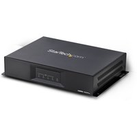 2x2 Videowand Controller - 4K60Hz - EDID-Emulation - HDMI 2.0 - 1 In 4 Out Video Wall Verteiler - bezel