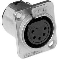 Amphenol 5 pole XLR Socket female in Type D