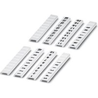 Phoenix Contact 0808626:0031, Anschlussblockmarker, 10 Stück(e), Weiß, -40 - 100 °C, V2, 0,46 g