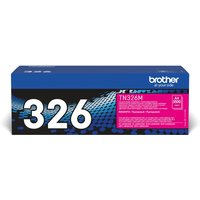 Brother Toner TN-326M Magenta bis zu 3.500 Seiten nach ISO 19798 Brother Toner TN-326M Magenta bis zu 3.500 Seiten nach ISO 19798