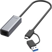 ALLNET USB 3.0 Typ-C&A Ethernet Adapter 2.5 Multi-Gigabit LAN ALL-NC-2.5G-USBC/A *ALLTRAVEL*