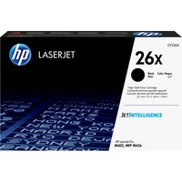 HP 26X High Yield Black Original LaserJet toner cartridge HP 26X High Yield Black Original LaserJet toner cartridge