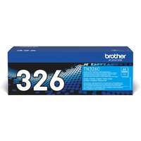 Brother Toner TN-326C Cyan bis zu 3.500 Seiten nach ISO 19798 Brother Toner TN-326C Cyan bis zu 3.500 Seiten nach ISO 19798