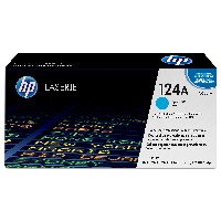 HP 124A Cyan Original LaserJet toner cartridge