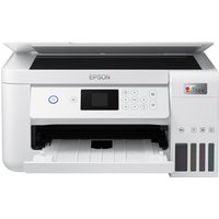 Epson EcoTank ET-2856 - Multifunktionsdrucker - Farbe - Tintenstrahl - refillable - A4 (Medien) - bis zu 10.5 Seiten/Min. (Drucken) - 100 Blatt - USB, Wi-Fi - weiß (C11CJ63406) Epson EcoTank ET-2856 - Multifunktionsdrucker - Farbe - Tintenstrahl - refillable - A4 (Medien) - bis zu 10.5 Seiten/Min. (Drucken) - 100 Blatt - USB, Wi-Fi - weiß (C11CJ63406)