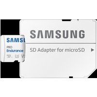 Samsung PRO Endurance MB-MJ128KA - Flash-Speicherkarte (microSDXC-an-SD-Adapter inbegriffen) - 128GB - Video Class V30 / UHS-I U3 / Class10 - microSDXC UHS-I - weiß (MB-MJ128KA/EU)