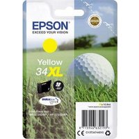 Epson 34XL - 10,8 ml - XL - Gelb - Original - Blisterverpackung - Tintenpatrone (C13T34744010) Epson 34XL - 10,8 ml - XL - Gelb - Original - Blisterverpackung - Tintenpatrone (C13T34744010)