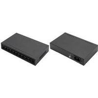 DIGITUS 8+2 Port FE PoE Switch 802.3at 10/100 Mbps (DN-95354) DIGITUS 8+2 Port FE PoE Switch 802.3at 10/100 Mbps (DN-95354)