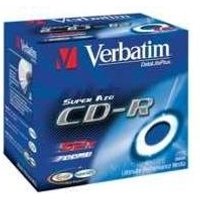 Verbatim - 10 x CD-R - 700 MB (80 Min) 48x - bedruckbare Oberfläche - Jewelcase (Schachtel) - Speichermedium (43325) Verbatim - 10 x CD-R - 700 MB (80 Min) 48x - bedruckbare Oberfläche - Jewelcase (Schachtel) - Speichermedium (43325)