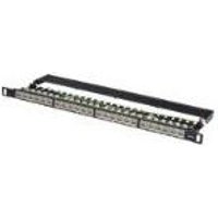 Assmann/Digitus CAT6, PATCH PANEL 0,5H Gefertigt gem. den Anforderungen nach Link Performance Klasse E, für bis zu 250MHz, ISO/IEC 11801 und EN 50173, Kabel geschirmt, Kabelinstallation über LSA Leisten, farbcodiert nach EIA/TIA 568B (DN-91624S-SL-SH) Assmann/Digitus CAT6, PATCH PANEL 0,5H Gefertigt gem. den Anforderungen nach Link Performance Klasse E, für bis zu 250MHz, ISO/IEC 11801 und EN 50173, Kabel geschirmt, Kabelinstallation über LSA Leisten, farbcodiert nach EIA/TIA 568B (DN-91624S-SL-SH)